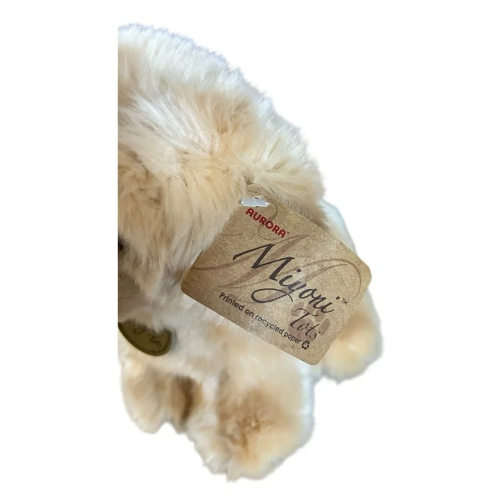 Aurora‎ World Lab Golden Retriever Puppy Dog Stuffed Animal Cuddle Plush NWT